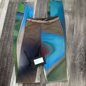 NWT Ottolinger Abstract Print Mesh Trousers